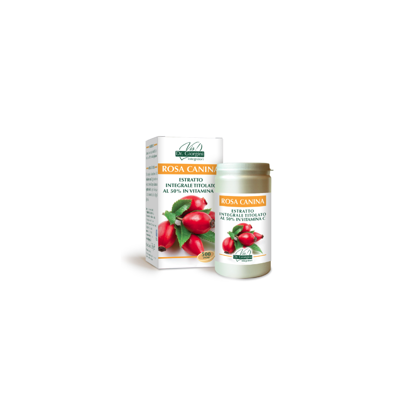 Rosa canina estratto integrale titolato polvere 100 g