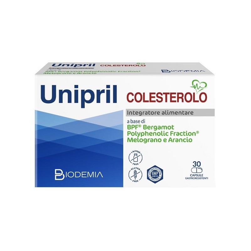 Unipril colesterolo 30 capsule gastroresistenti