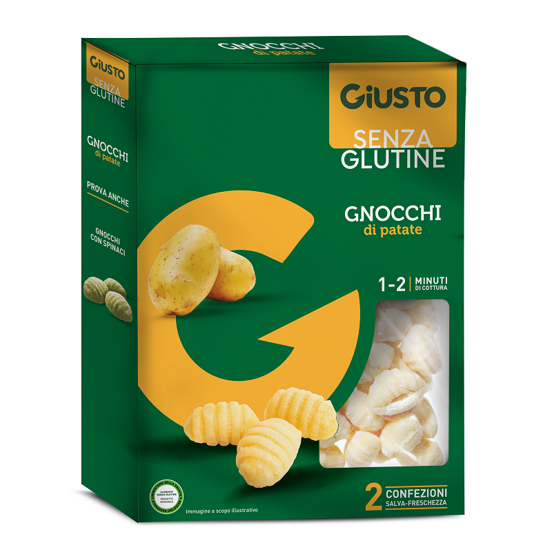 Giusto senza glutine gnocchi 2x250 g