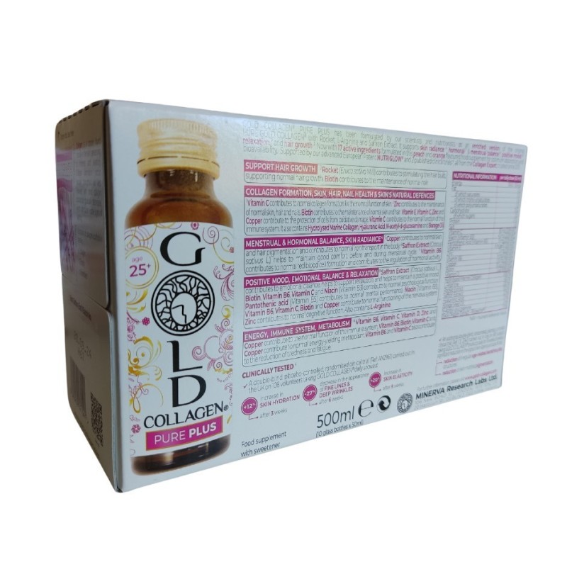 Gold collagen pure plus 10 flaconi da 50 ml
