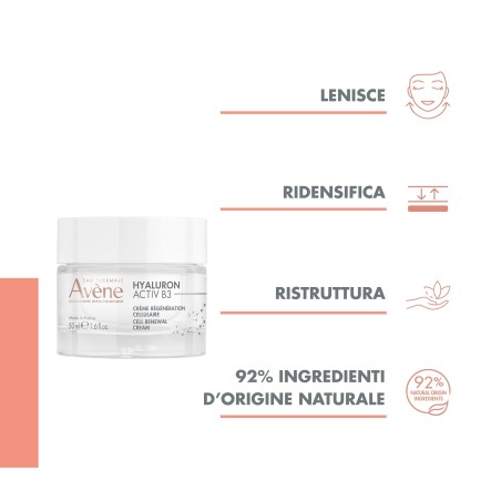 Avene hyaluron activ b3 crema giorno refill 50 ml