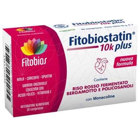 Fitobiostatin 10k plus 30 compresse Fitobiostatin 10k plus 30 compresse