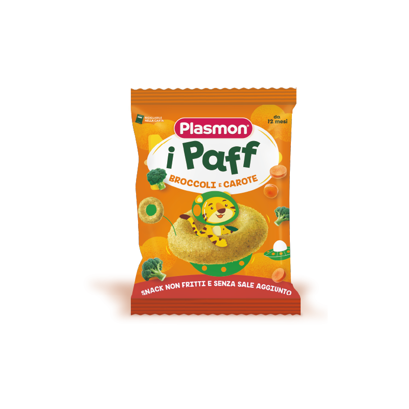 Plasmon paff anellini broccoli carota 15 g