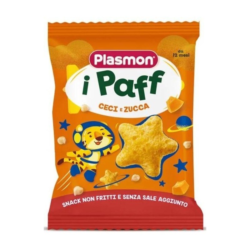 Plasmon paff stelline ceci zucca 15 g