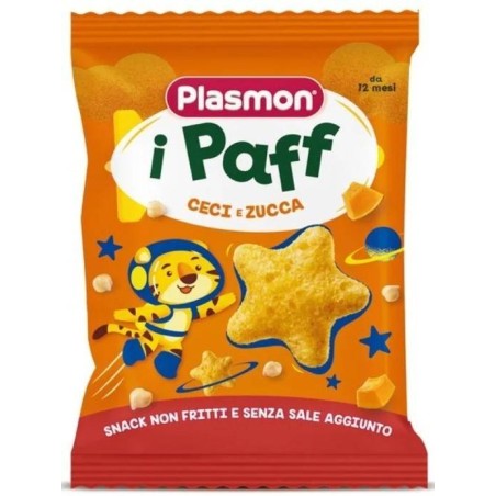 Plasmon paff stelline ceci zucca 15 g