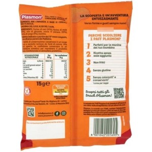 Plasmon paff stelline ceci zucca 15 g
