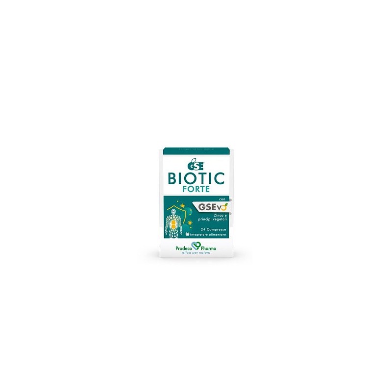 Gse biotic forte 24 compresse Gse biotic forte 24 compresse