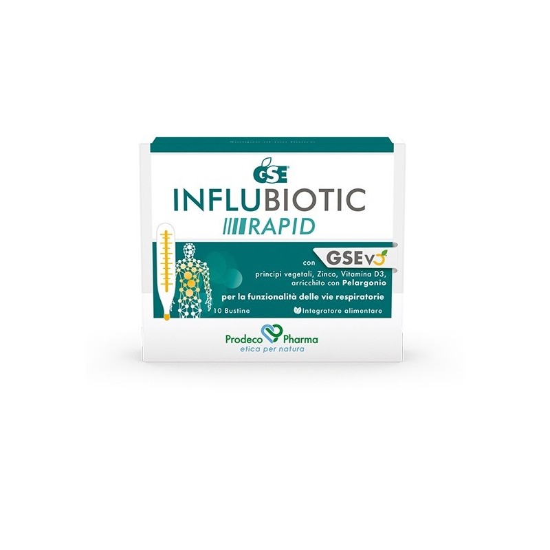Gse influbiotic rapid 10 bustine