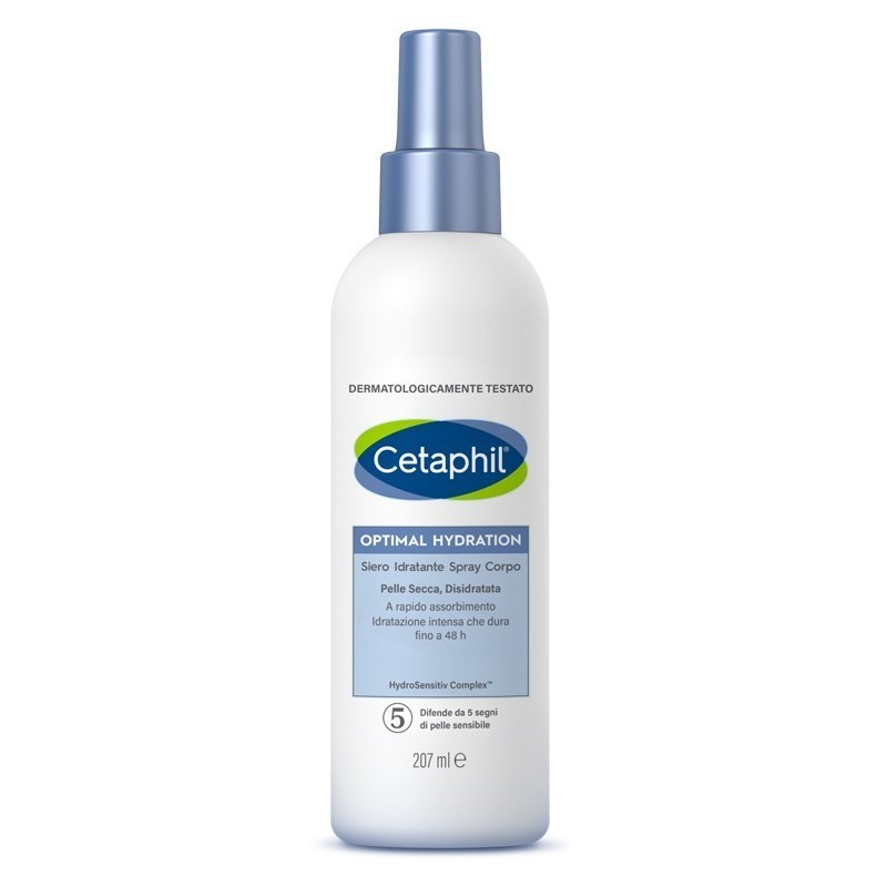 Cetaphil optimal hydration siero idratante spray 207 ml Cetaphil optimal hydration siero idratante spray 207 ml