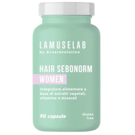 Lamuselab capelli pelle grassa donna 90 capsule