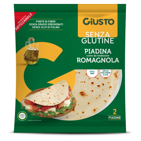 Giusto senza glutine piadina 220 g