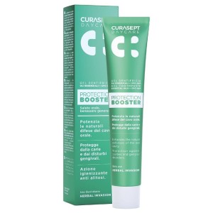 Curasept daycare dentifricio protection booster herbal invasion 75 ml