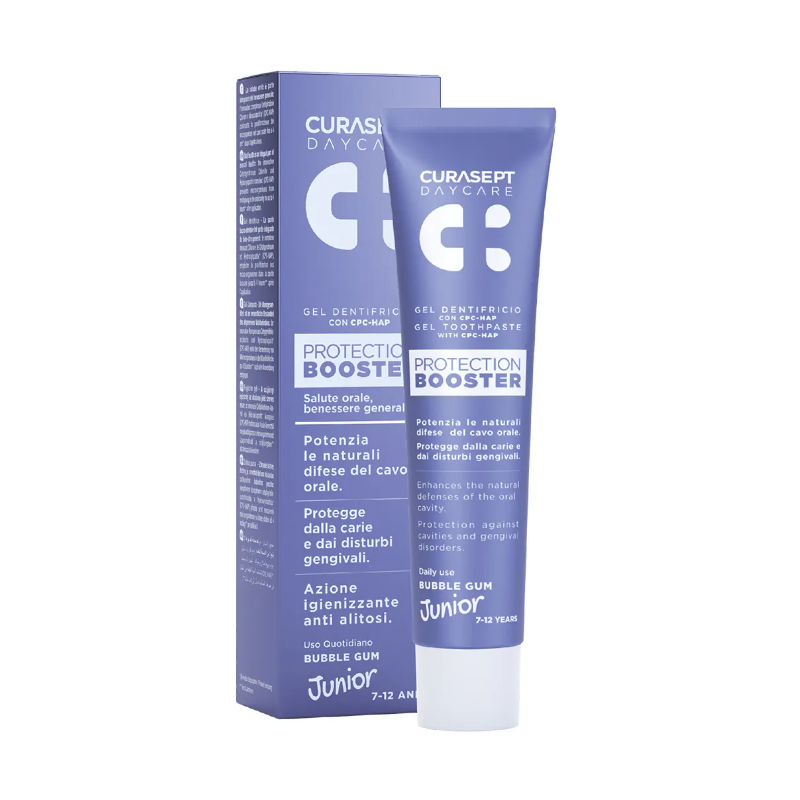 Curasept daycare dentifricio protection booster junior 50 ml