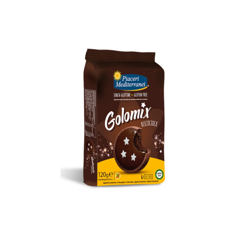 Piaceri mediterranei golomix biscociock 6 pezzi da 20 g