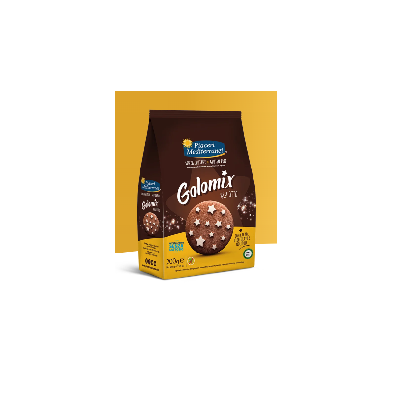 Piaceri mediterranei golomix biscotto 200 g