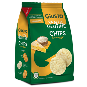 Giusto senza glutine chips formaggio 40 g