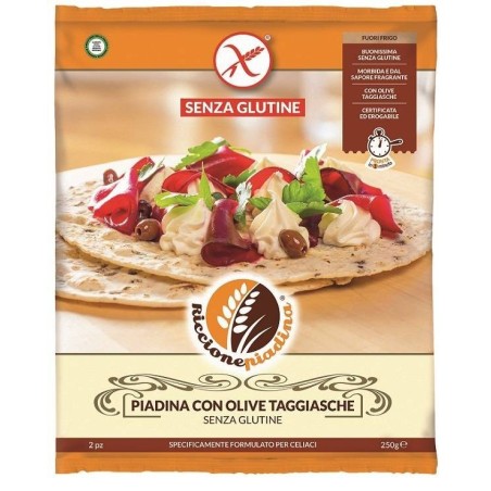 Riccione piadina con olive taggiasche 250 g