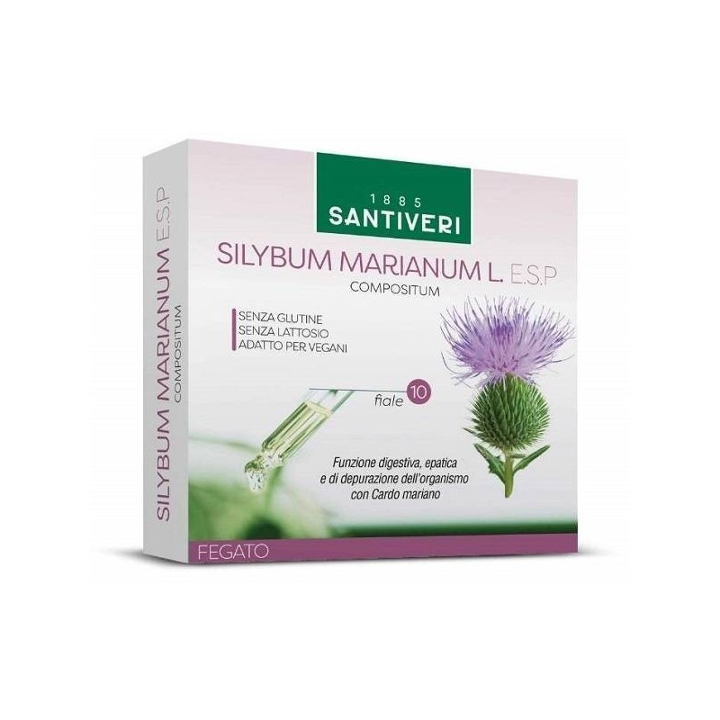 Silybum marianum l esp 10 fiale da 10 ml