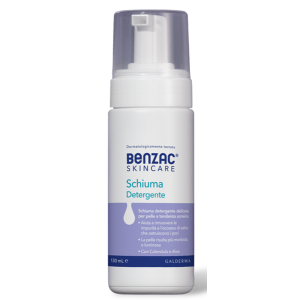 Benzac skincare schiuma detergente 130 ml