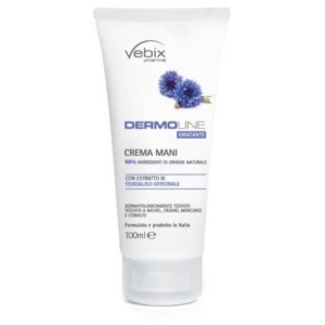 Vebix dermoline crema mani fiordaliso 100 ml