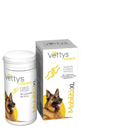 Vettys integra mobilita' xl cane 30 compresse masticabili