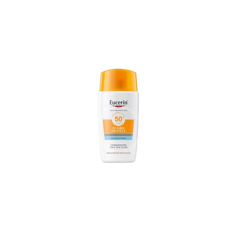 Eucerin sun face hydro protect fluido ultra leggero spf50+ 50 ml