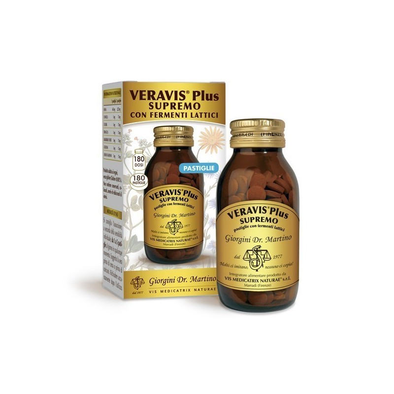 Veravis plus supremo fermenti lattici pastiglie 90 g