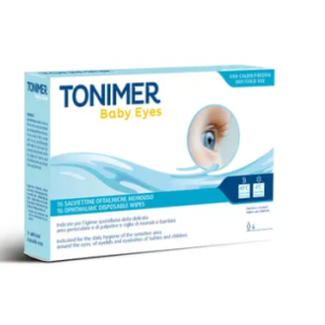 Tonimer eyes baby salviettine oftalmiche 16 pezzi