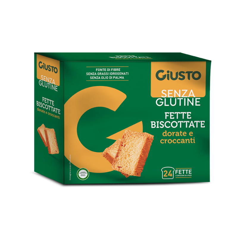 Giusto senza glutine fette biscottate 150 g