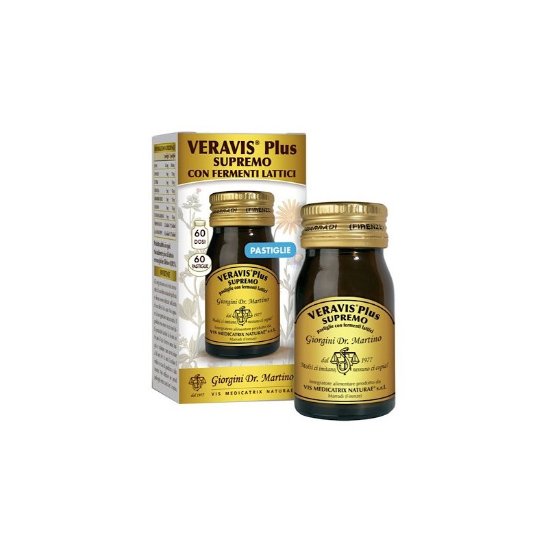 Veravis plus supremo 60 pastiglie fermenti lattici