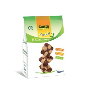 Giusto senza glutine scacchi equilibrio 250 g