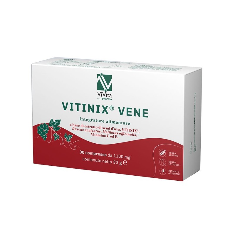 Vitinix vene 30 compresse Vitinix vene 30 compresse