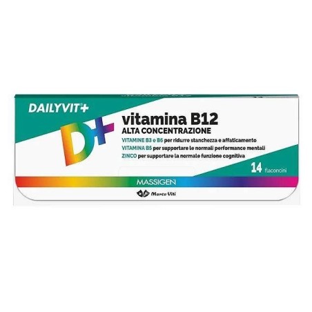 Massigen vitamina b12 alta concentrazione 14 flaconcini