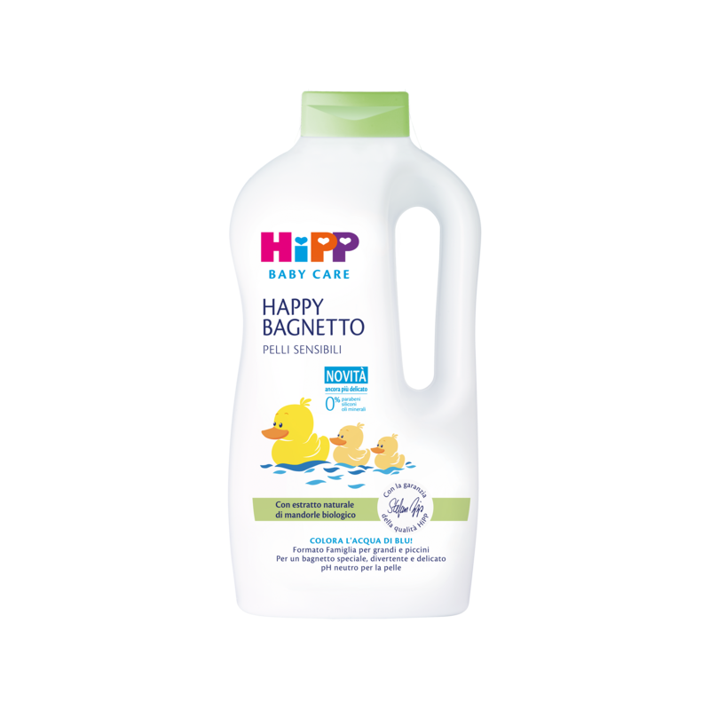 Hipp baby care happy bagnetto formato famiglia fun 1000 ml