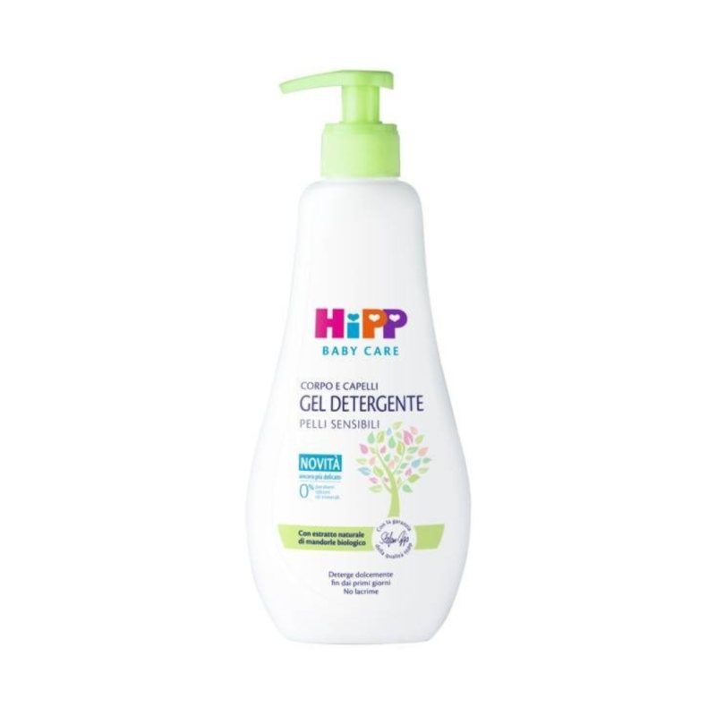 Hipp baby care gel detergente corpo capelli 400 ml