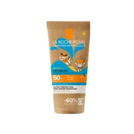 Anthelios gel pelle bagnata bambino 50+ 200 ml paperpack