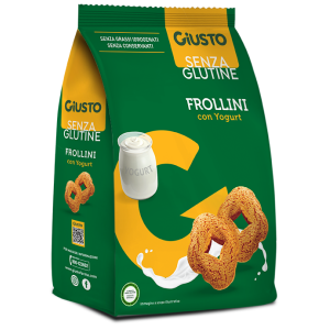 Giusto senza glutine frollini yogurt 250 g