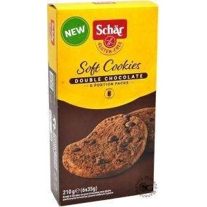Schar soft cookie double chocolate 210 g