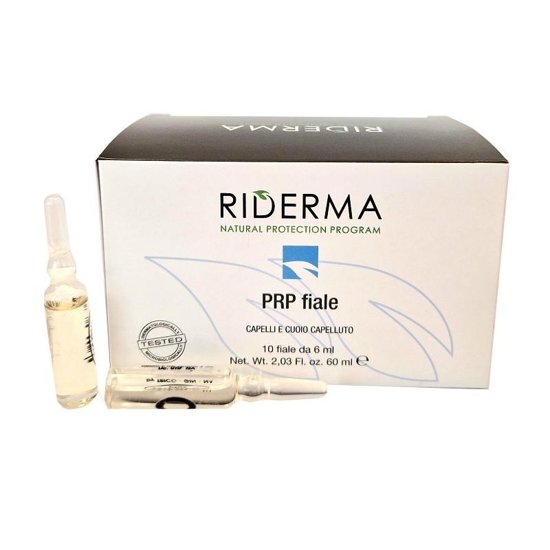 Riderma prp fiale 10 pezzi da 6 ml