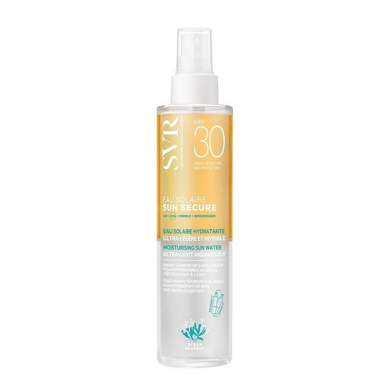 Sun secure eau solaire spf30 200 ml