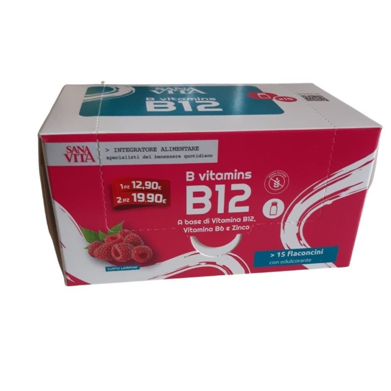 Sanavita b vitamins b12 15 flaconcini