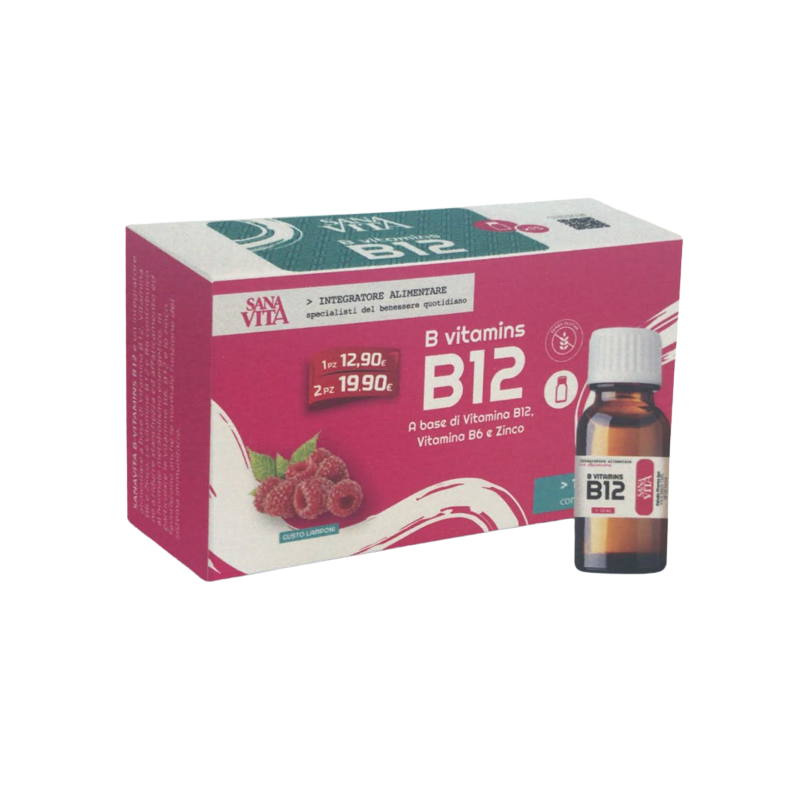 Sanavita b vitamins b12 15 flaconcini
