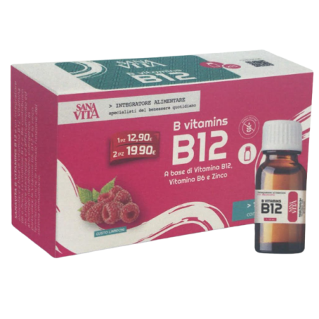 Sanavita b vitamins b12 15 flaconcini