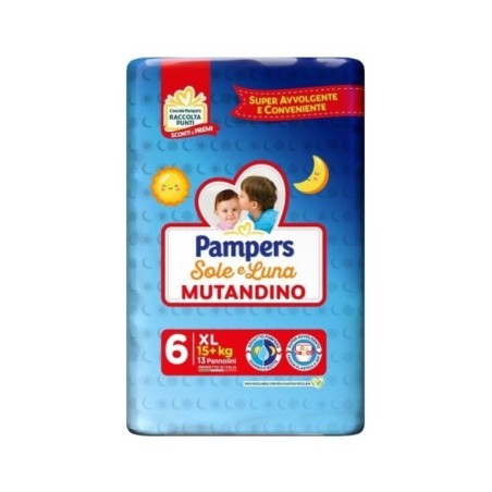 Pampers sole luna xl 13 pezzi