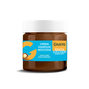 Giusto senza zucchero crema gianduia nocciole 200 g
