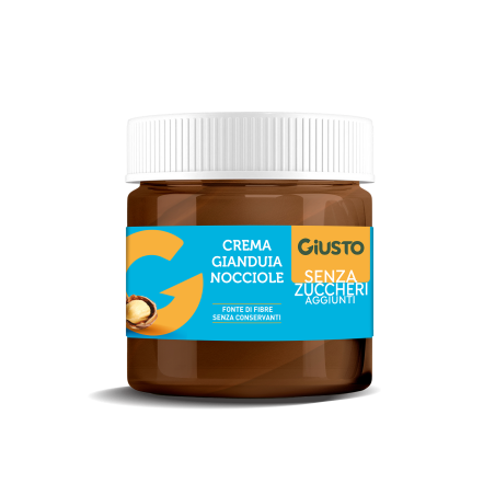 Giusto senza zucchero crema gianduia nocciole 200 g Giusto senza zucchero crema gianduia nocciole 200 g