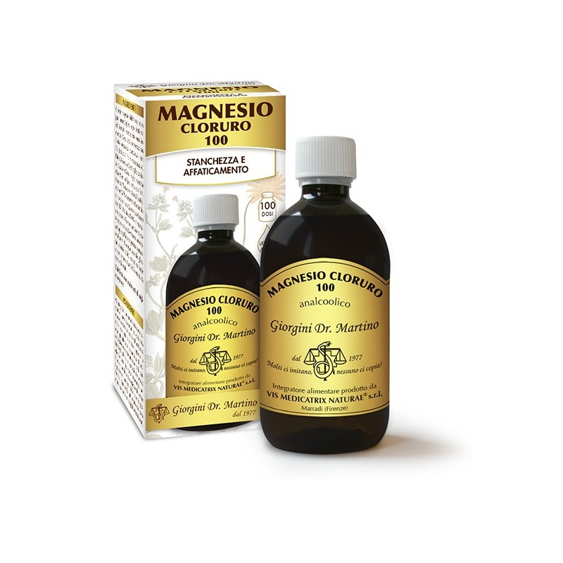 Magnesio cloruro 100 analcolico 500 ml
