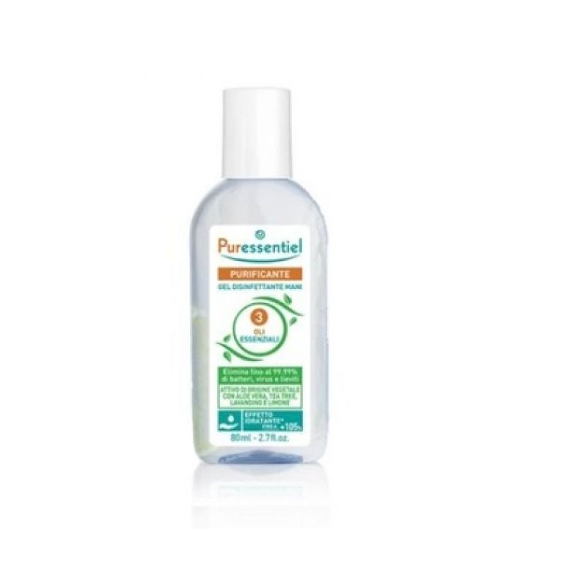 Puressentiel lozione spray disinfettante mani 80 ml