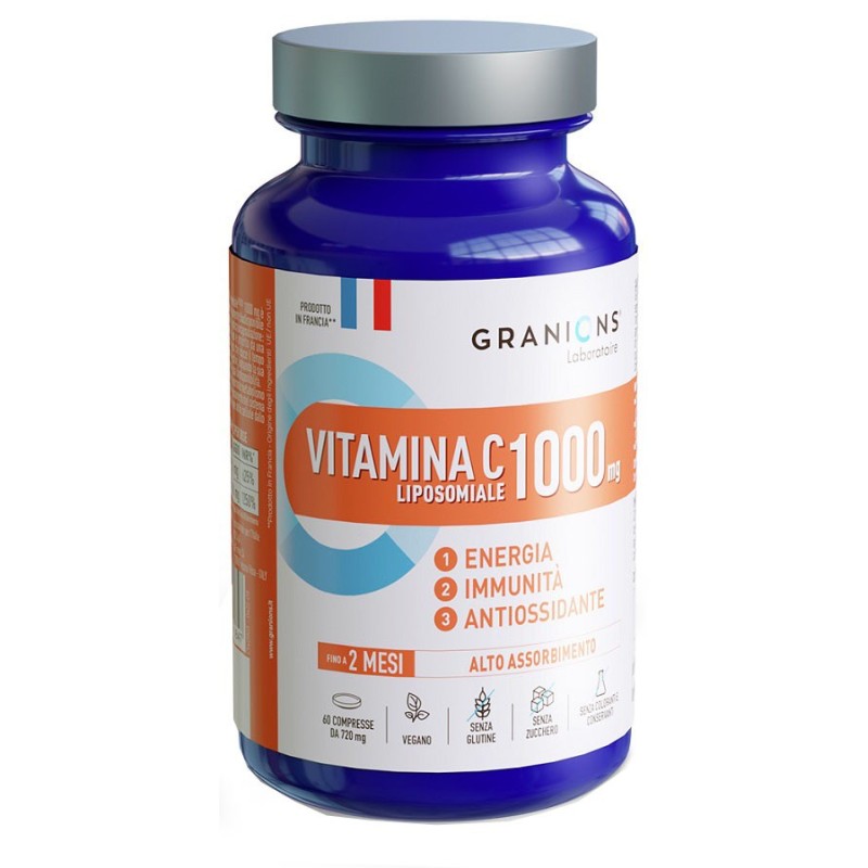 Granions vitamina c liposomiale 1000mg 60 compresse Granions vitamina c liposomiale 1000mg 60 compresse
