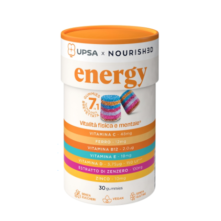 Upsa x nourished energy 30 gummies